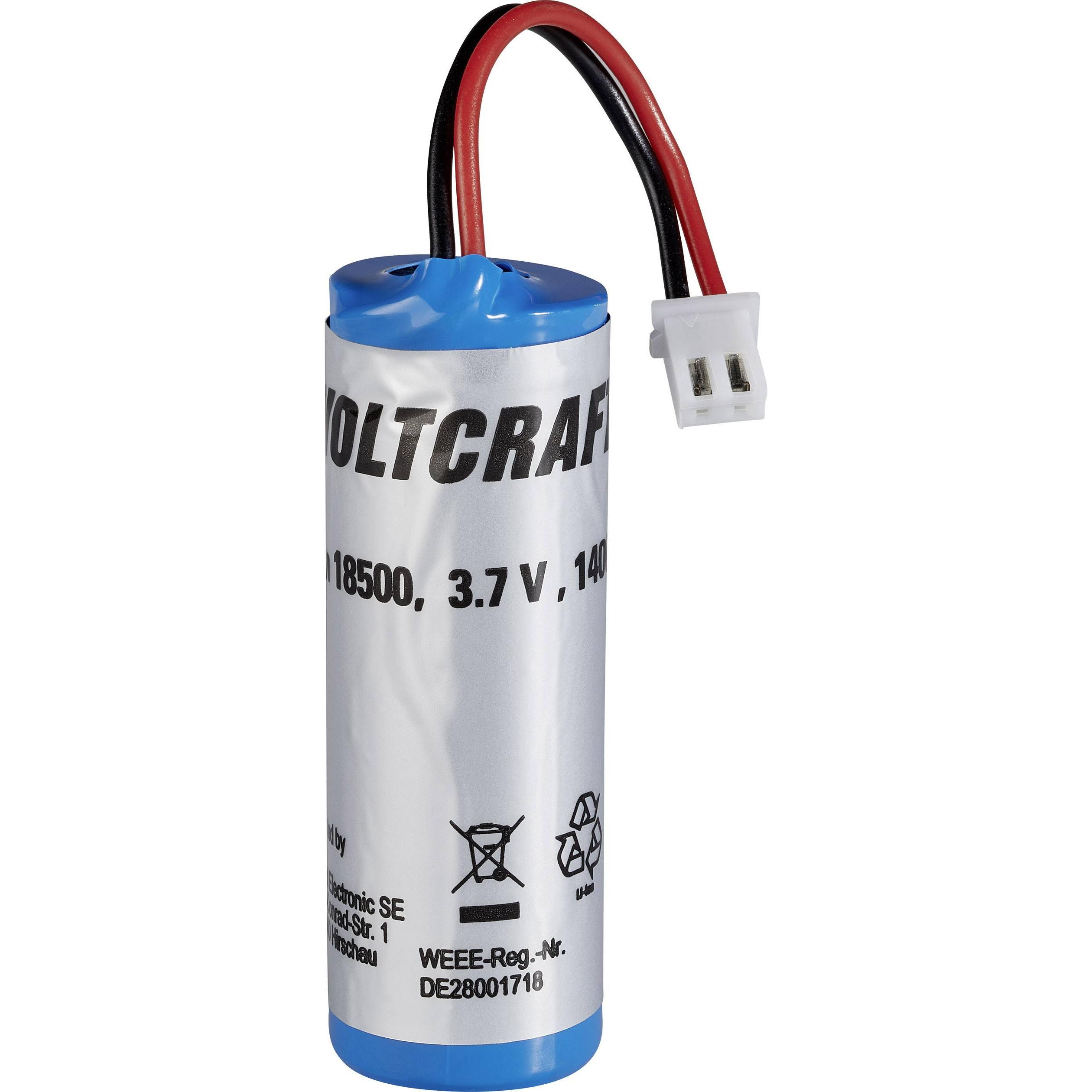 Voltcraft Tipo di batteria sostitutiva agli ioni di litio, Misurazione