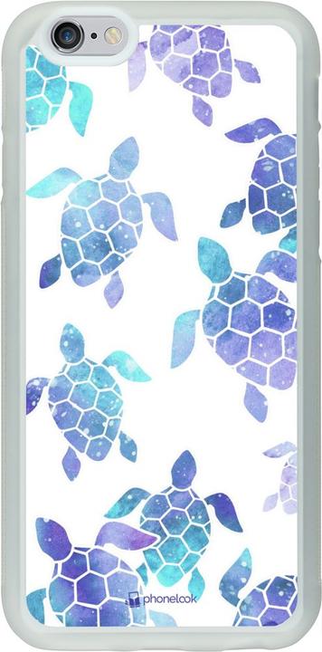 Produktbild PhoneLook Hülle Silikon transparent Turtles pattern watercolor (Apple iPhone 6)
