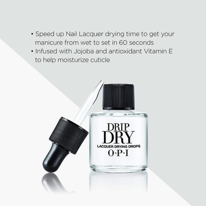 Actual product image OPI Drip Dry (Transparent, Colour paint)