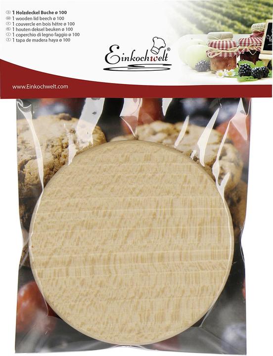 Productafbeelding Weck Houten deksel 'Bewaarwereld (1 Pcs.)