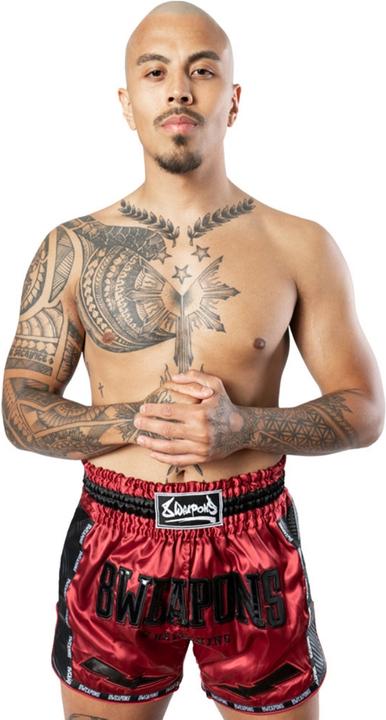 Produktbild 8Weapons 8 WEAPONS Muay Thai Shorts Carbon - Red Dawn XXL (L)