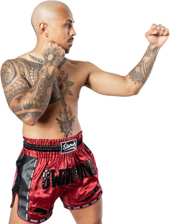 Produktbild 8Weapons 8 WEAPONS Muay Thai Shorts Carbon - Red Dawn XXL (L)