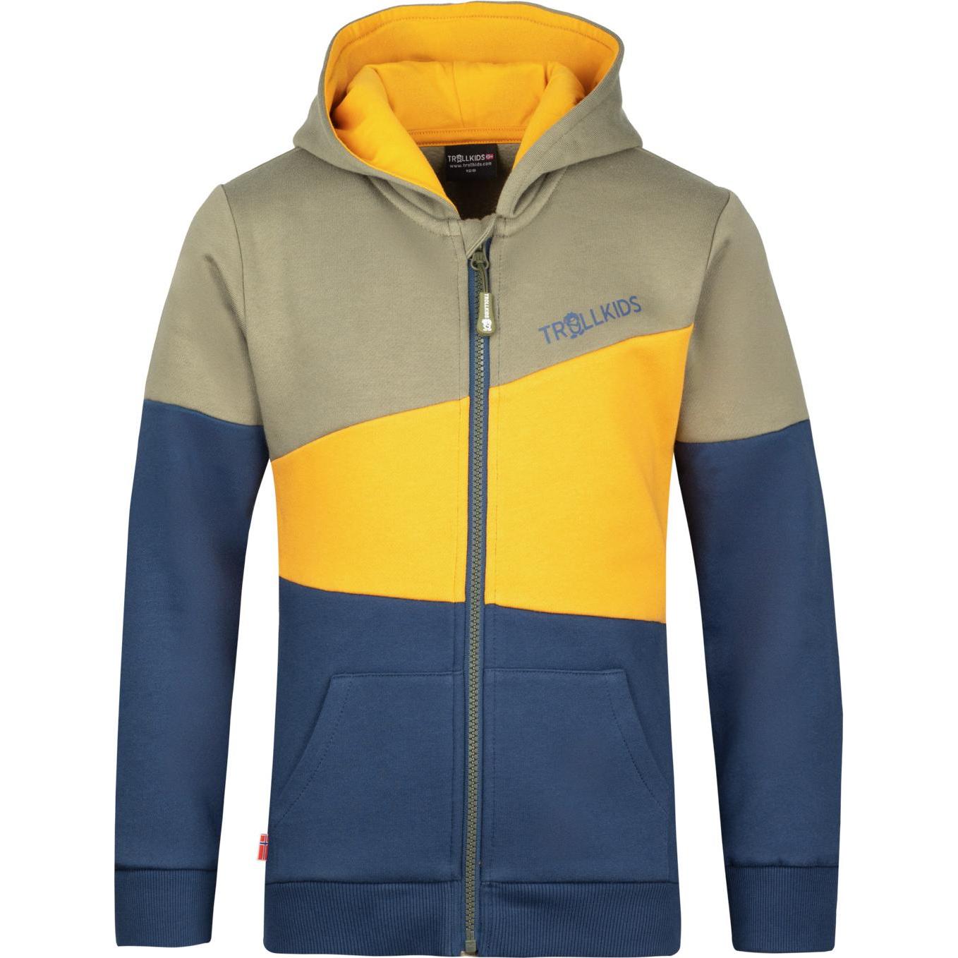 Trollkids, Unisex, Pullover, Kid's Alesund Sweater, Blau, (98)