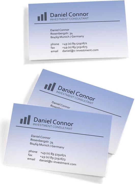 Immagine prodotto Sigel Biglietti da visita di design 3C (A4, 100 lamelle, 200 g/m²)