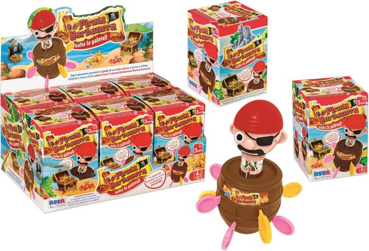 Produktbild Rs Toys Gioco Pirata Barbanera Piccolo Display 6 Pz