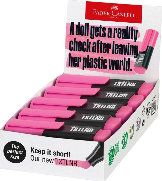 Productafbeelding Faber-Castell Textmarker TXTLNR SF pink 10 Stück (Roze, 5 mm, 1 x)