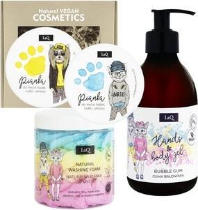 Actual product image LaQ Set Bubble Gum Soap + 3 body foam + 2x hand foam (refill, 300 ml)