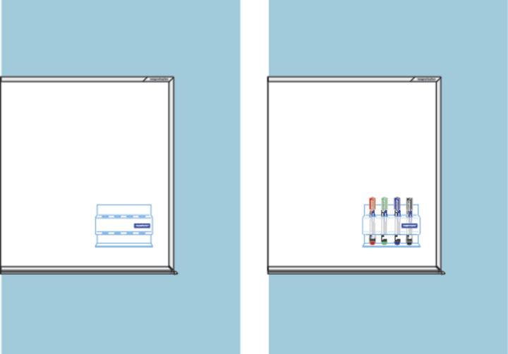 Actual product image Magnetoplan Marker holder