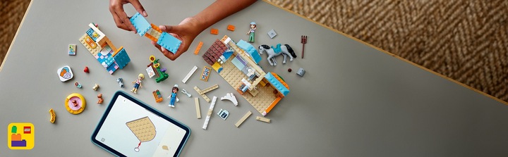 Produktbild LEGO Tierarztpraxis für Pferde und Haustiere (42651, LEGO Friends)