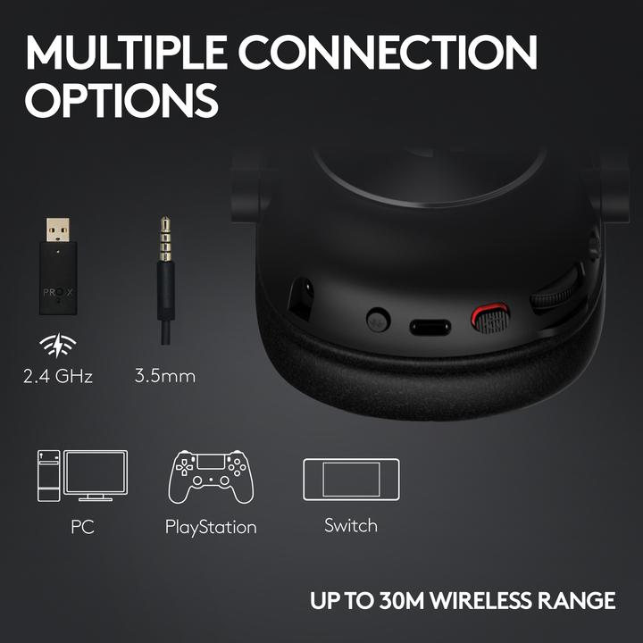 Actual product image Logitech G Pro X 2 Lightspeed (Cable, Wireless)