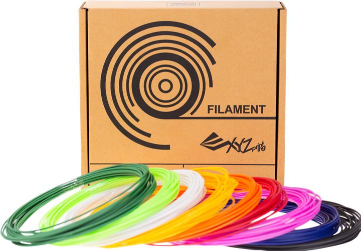 Produktbild XYZprinting 3D Pen Cool PCL Filament (PCL, 1.75 mm, 72 g, Mehrfarbig)