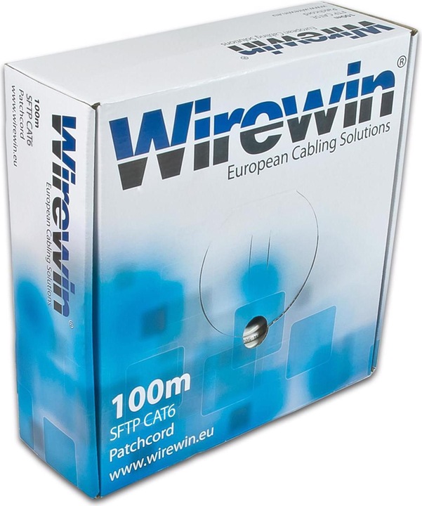 Produktbild Wirewin Netzwerkkabel (S/FTP, CAT6, 100 m)
