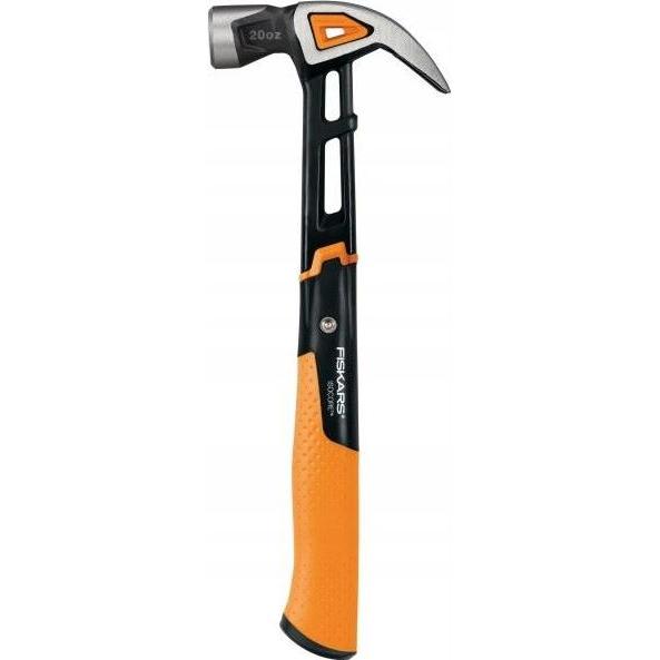 Thumbnail - Fiskars, Hammer, IsoCore lenktas dailidės plaktukas L 20oz (779 g)