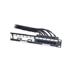 Thumbnail - APC Data Distribution Kabel CAT6 UTP CMR 6XRJ-45 schwarz 15FT 4.5M, USV Zubehör