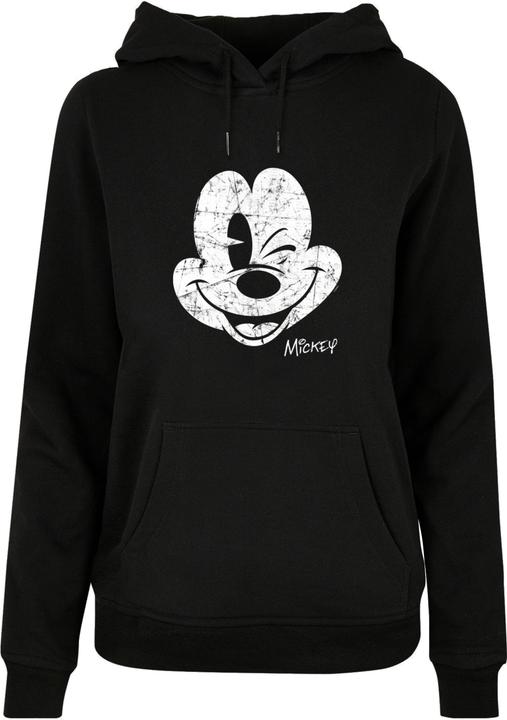 Produktbild Absolute Cult Ladies Mickey Mouse - Distressed Hoody - 112221 (XS)