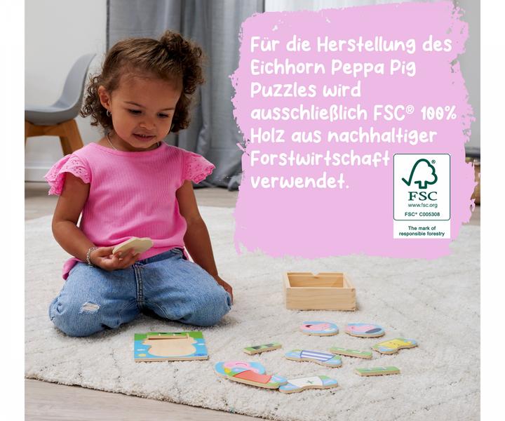 Productafbeelding Simba Peppa Pig bewegende puzzel (16 onderdelen)