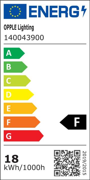Energie-Label Opple LED-Lichtleiste (1850 lm)