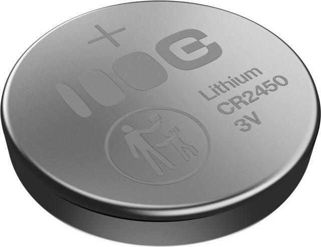 Produktbild GreenCell Charger Green cell Baterijas Green Cell Blister 5x Lithium Battery CR2450 (5 Stk., CR2450, 600 mAh)