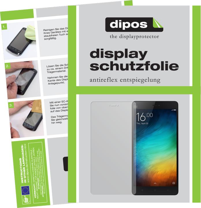Actual product image Dipos Screen Protector Anti-Glare (6 pcs., Xiaomi Mi4i)