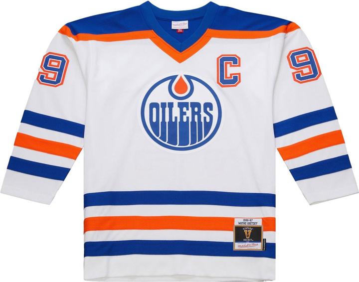 Immagine prodotto Mitchell & Ness Maglia M&N Wayne Gretzky Edmonton Oilers 1986 - M (M)
