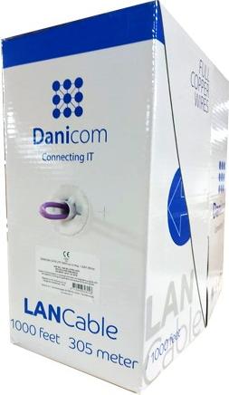 Actual product image Danicom CAT6 UTP 305m Starrleiter - LSZH (B2ca) (UTP, CAT6, 305 m)