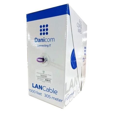 Danicom CAT6 Utp 305m Starrleiter - Lszh (B2ca) (Utp, CAT6, 305 m), Netzwerkkabel