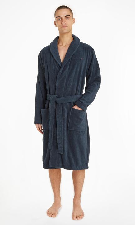 Produktbild Tommy Hilfiger Bademantel "Icon" Navy (XL)