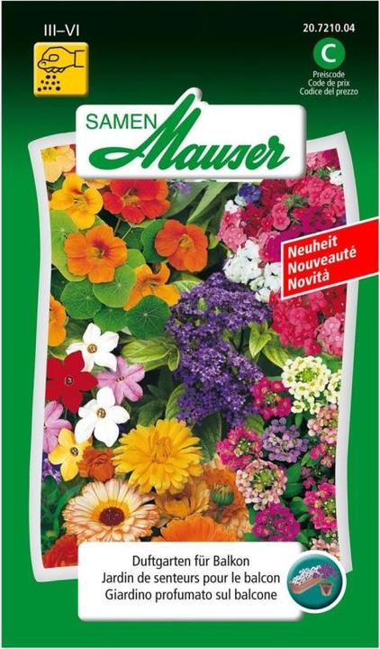 Samen Mauser Duftgarten für Balkon (Blumensamen)