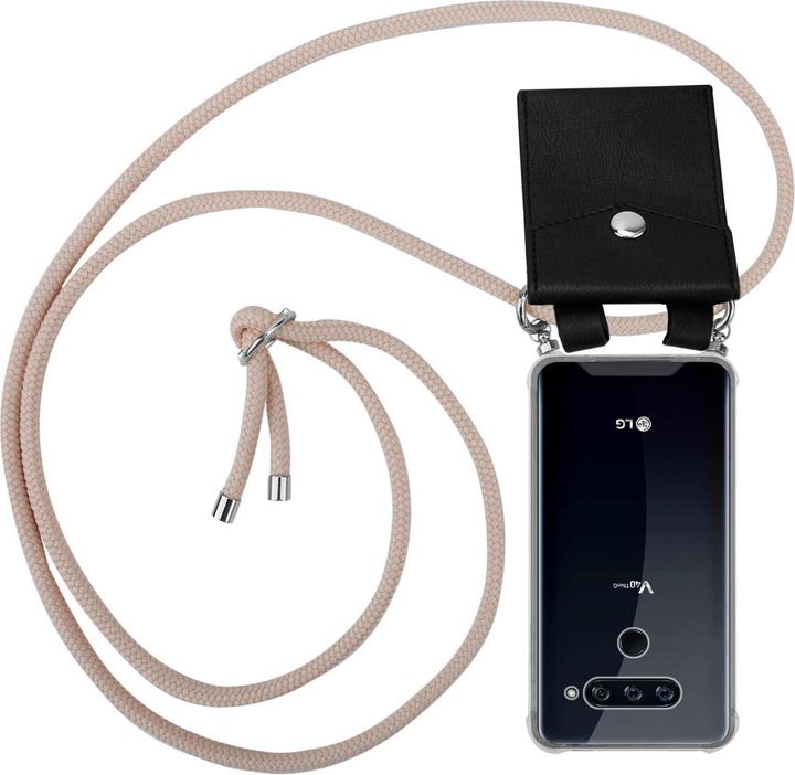 Produktbild Cadorabo TPU Handy Kette SILBER Cover