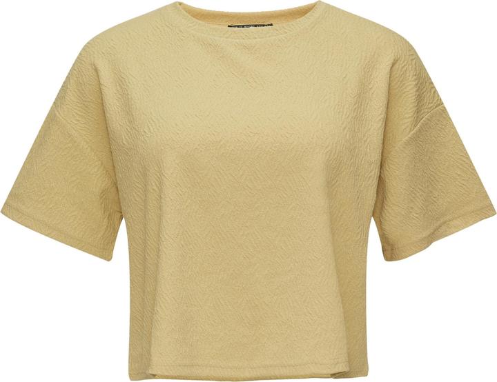 Actual product image S.Oliver T-Shirt Verkürztes Oversized T-Shirt mit Struktur (L)