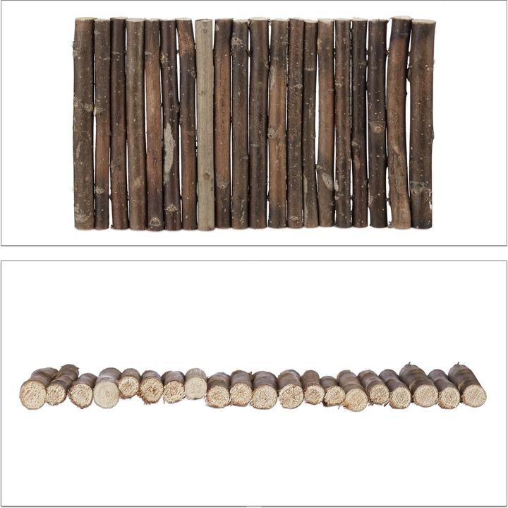 Actual product image Relaxdays Rodent bridge wood