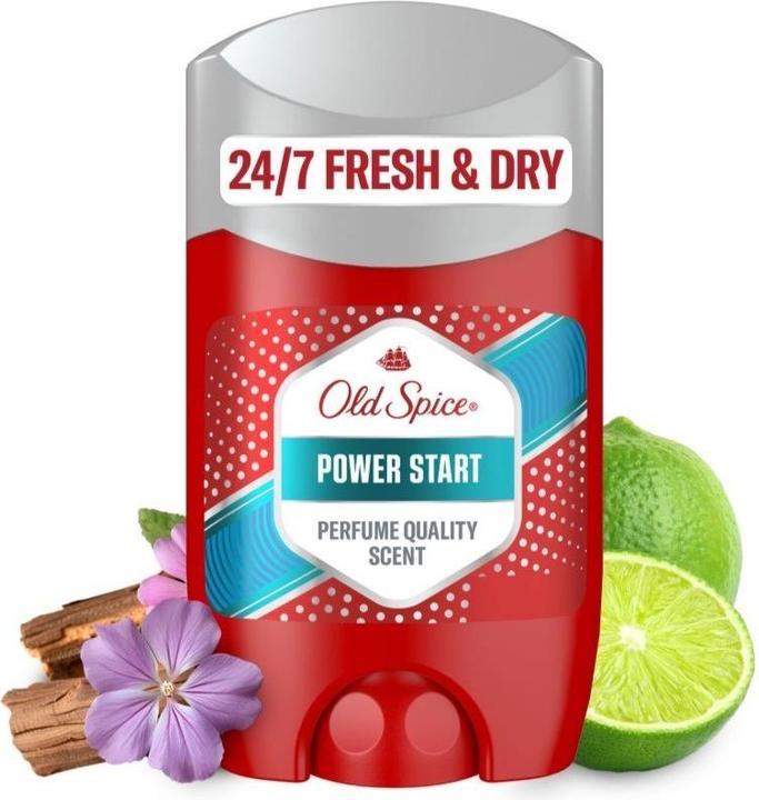 Produktbild Old Spice Solid Antiperspirant Power Start Antiperspirant Stick 50 Ml (Stick, 50 ml)