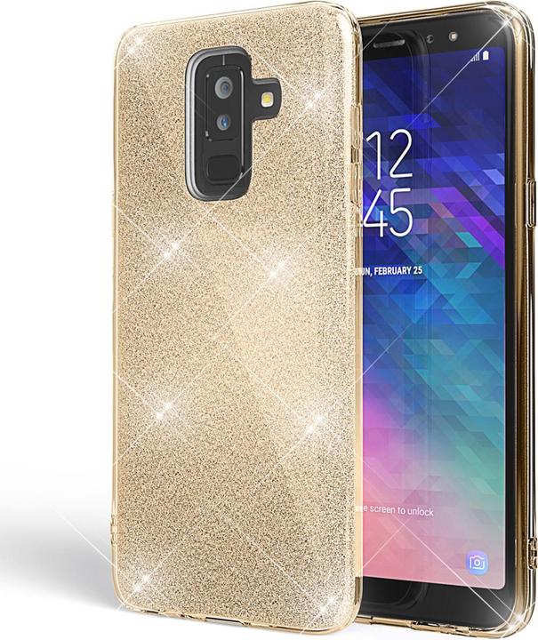Immagine prodotto Nalia Custodia per cellulare Glitter (Samsung Galaxy A6+)