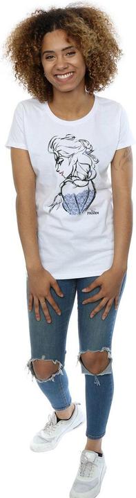 Produktbild Disney Frozen Elsa Sketch Mono TShirt (L)
