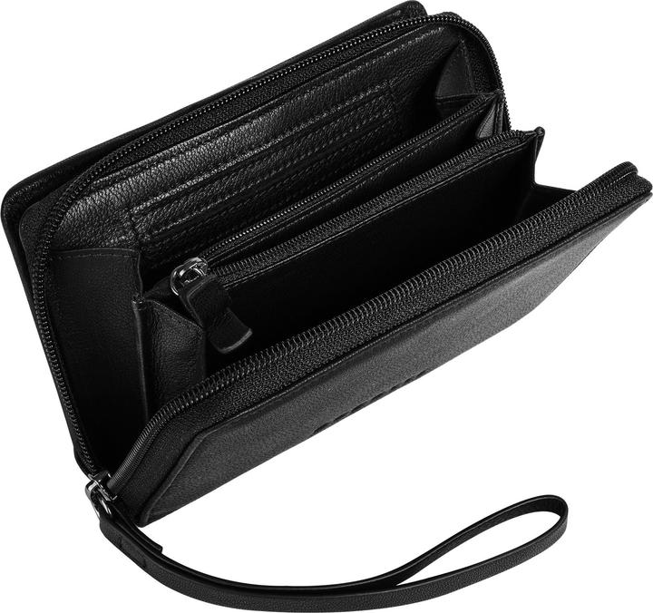 Actual product image Bugatti Black Magic Geldbörse RFID Schutz Leder 15.5 cm