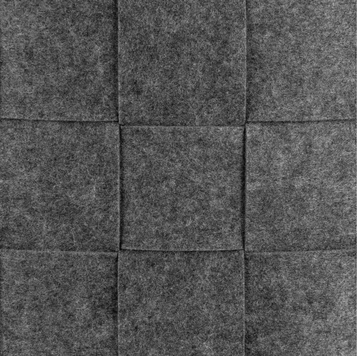 Produktbild N8werk Aufbewahrungskorb Filz 40 cm Dunkelgrau (1 x, 40 cm)