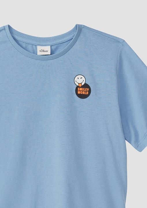 Produktbild S.Oliver T-Shirt T-Shirt mit Smiley®-Print (170, 176)