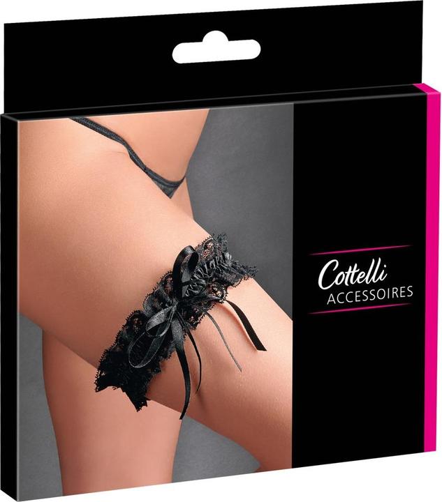 Productafbeelding Cottelli Collection Kanten kousenband zwart (Eén maat voor iedereen)