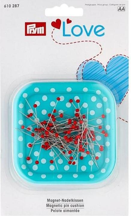 Produktbild Prym Love Magnetnadelkissen + Glaskopfstecknadeln 0.60 x 30 mm, 9 g