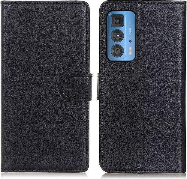 Produktbild MU Classic Litchi Leder Bookcover Series (Motorola Edge 20 Pro)