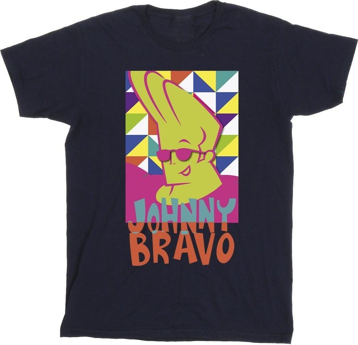 Produktbild Johnny Bravo Multi Triangles Pop Art TShirt (M)