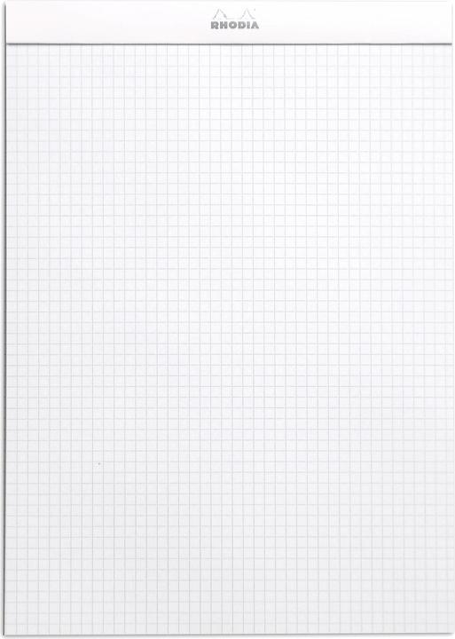 Actual product image Rhodia Blocks stapled 80g Basics (A4, Checked, Soft cover)