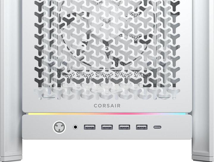 Produktbild Corsair FRAME 5000D RS WHITE MID CASE (Mini-ITX, ATX, mATX)