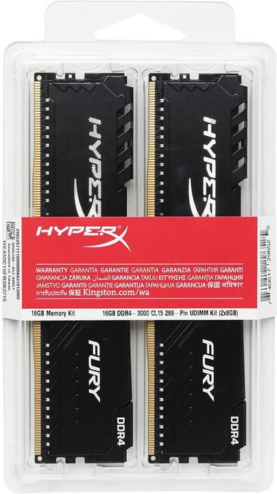 Actual product image HyperX Fury (2 x 16GB, 3200 MHz, DDR4-RAM, DIMM)