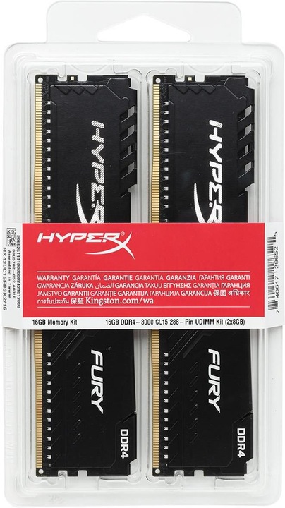 Produktbild HyperX Fury (2 x 16GB, 3200 MHz, DDR4-RAM, DIMM)