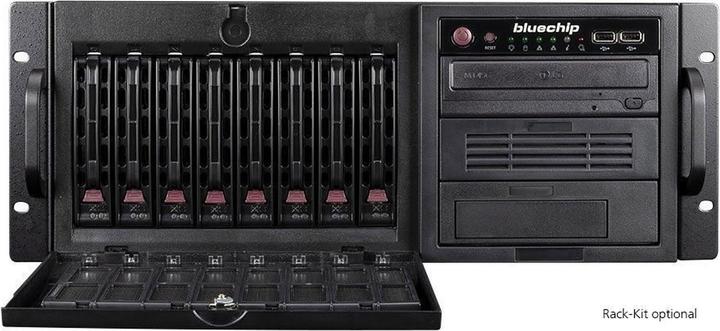 Actual product image Bluechip SERVERline T30328a (Intel Xeon E-2324G, 16 GB, Tower Server)