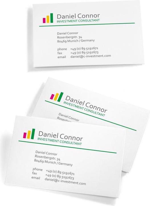 Image du produit Sigel Cartes de visite 3C (250 g/m², 800 x, A4)
