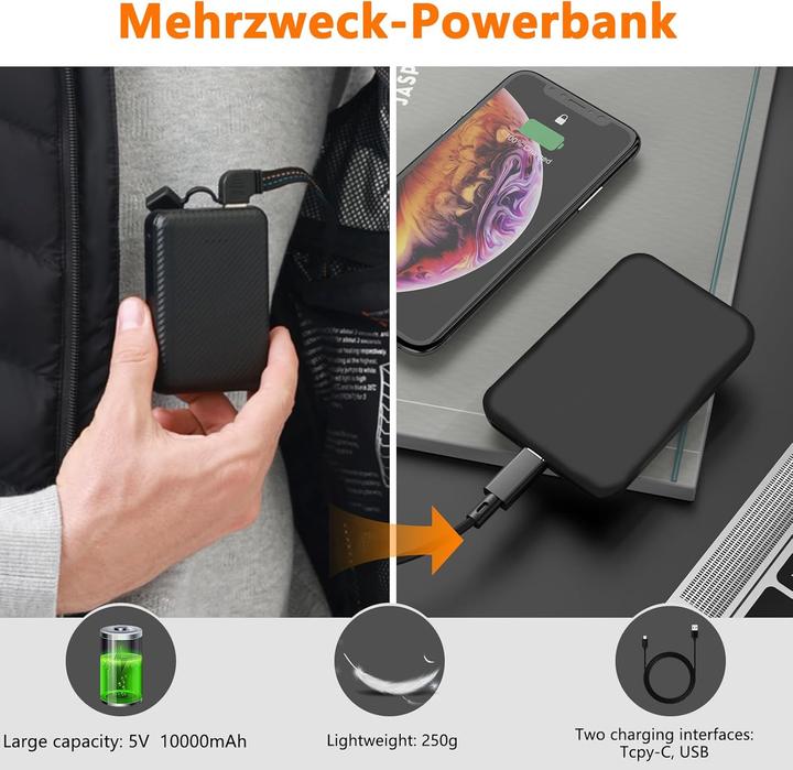 Image du produit Mincoo Beheizbare Herrenweste mit Akku (S)