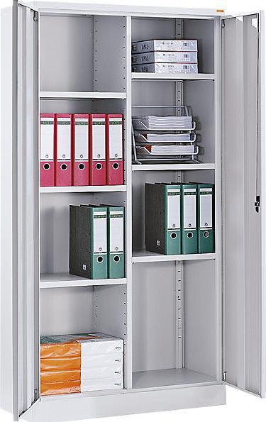 Actual product image eurokraft basic Steel cabinet with base (91.50 cm, 183 cm)