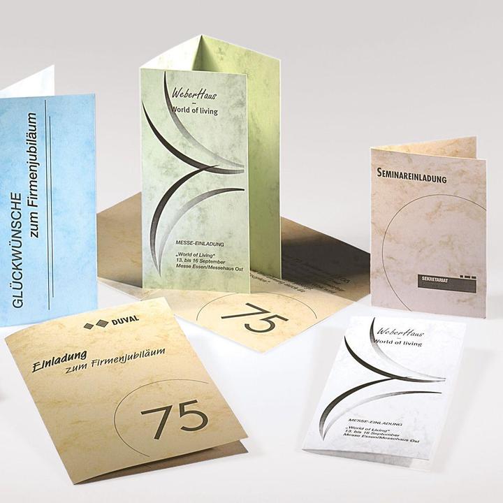 Actual product image Sigel Mramor cards (A4, 185 g/m²)